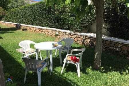 Forcat Apartamento Bajo Con Jardin Y Piscina Ciutadella  Dış mekan fotoğraf
