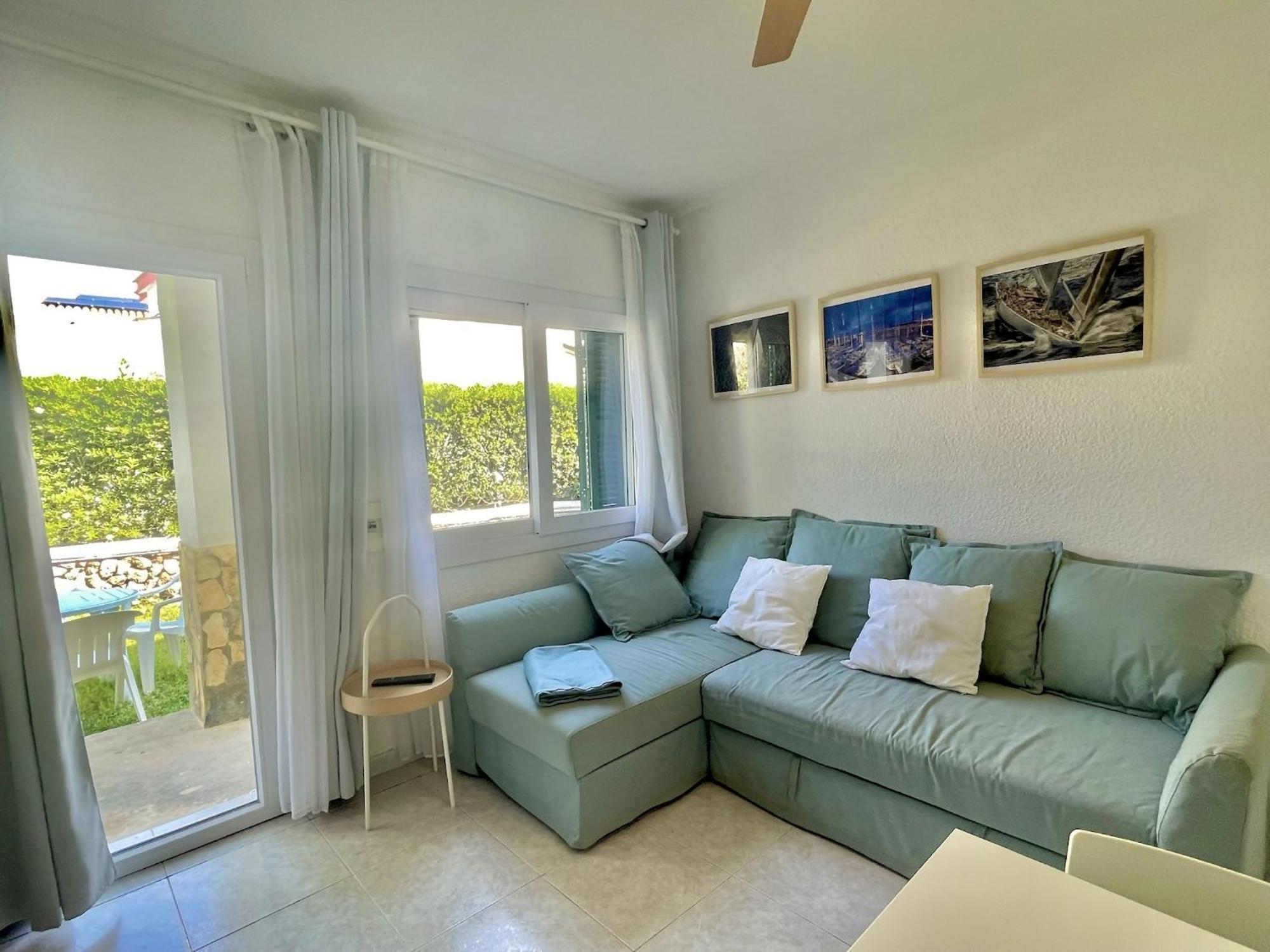 Forcat Apartamento Bajo Con Jardin Y Piscina Ciutadella  Dış mekan fotoğraf